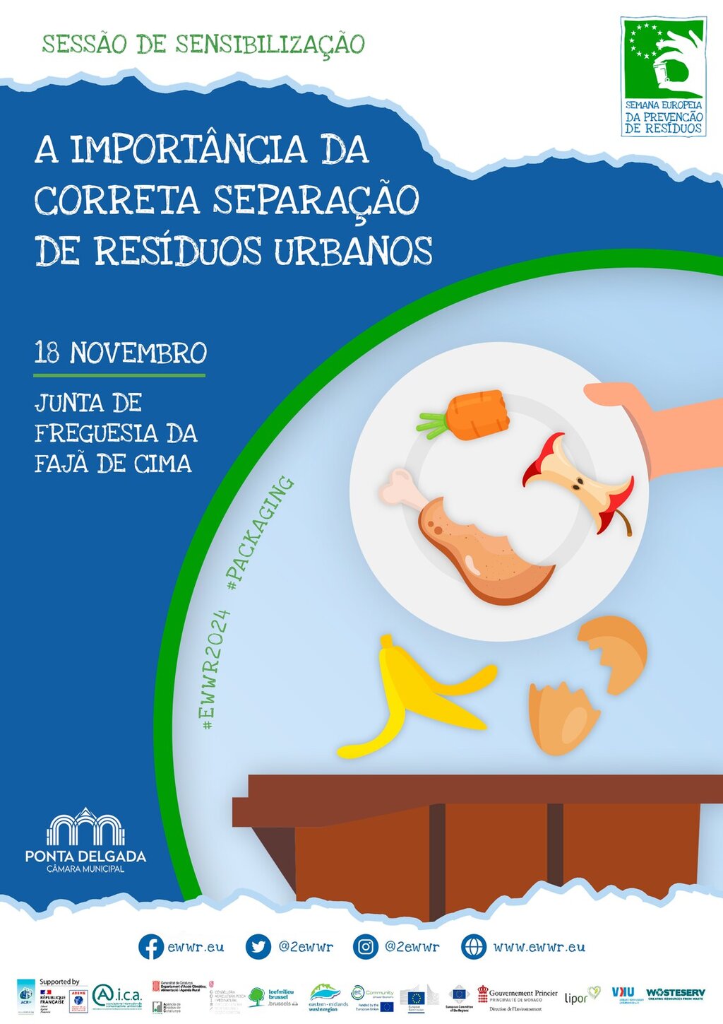 Ponta Delgada realiza ações de sensibilização sobre "desperdício alimentar"