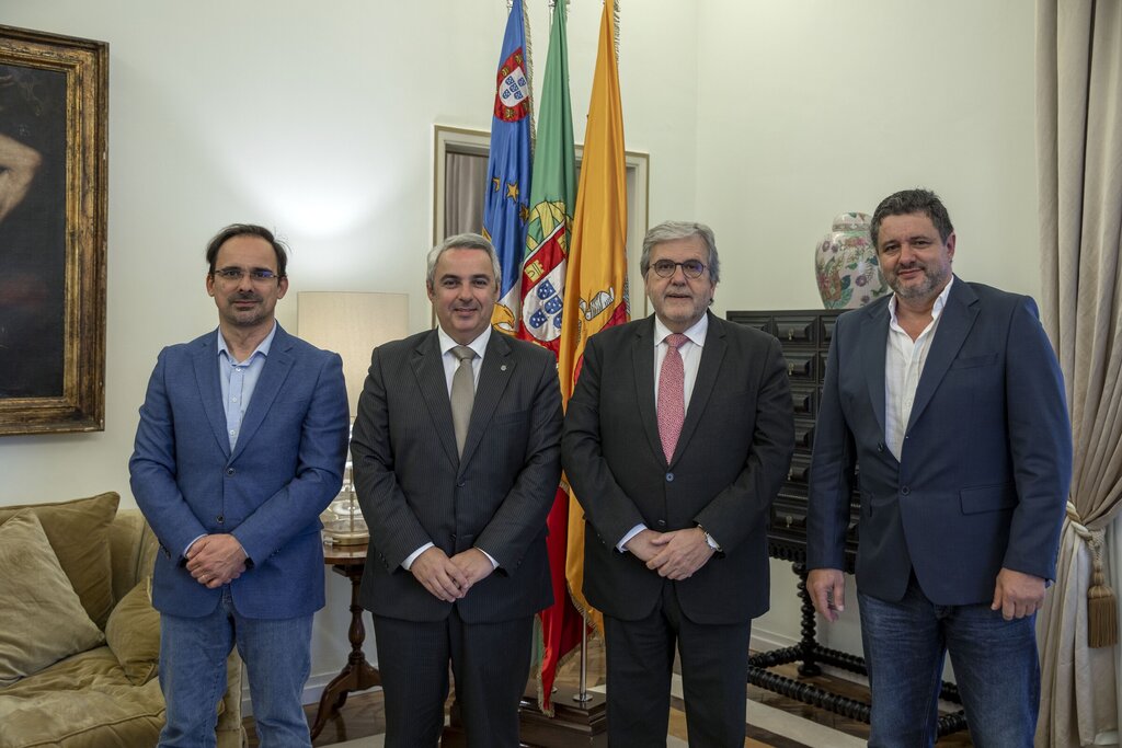 Pedro Nascimento Cabral recebe Presidente da Confederação das Micro, Pequenas e Médias Empresas n...