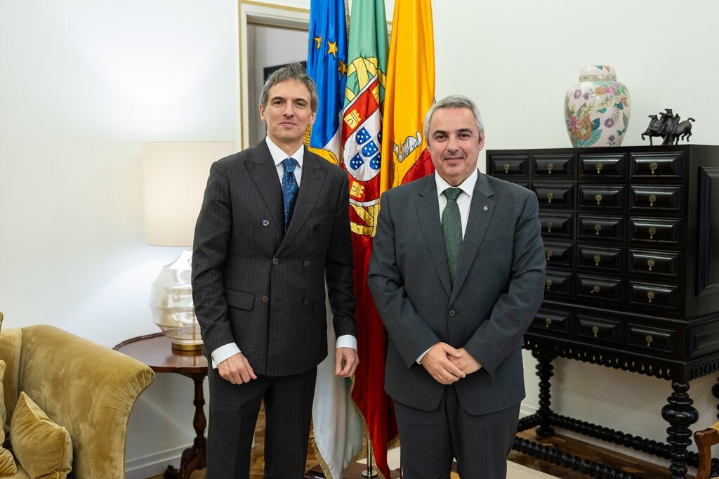 Pedro Nascimento Cabral recebe Embaixador da Argentina em Portugal