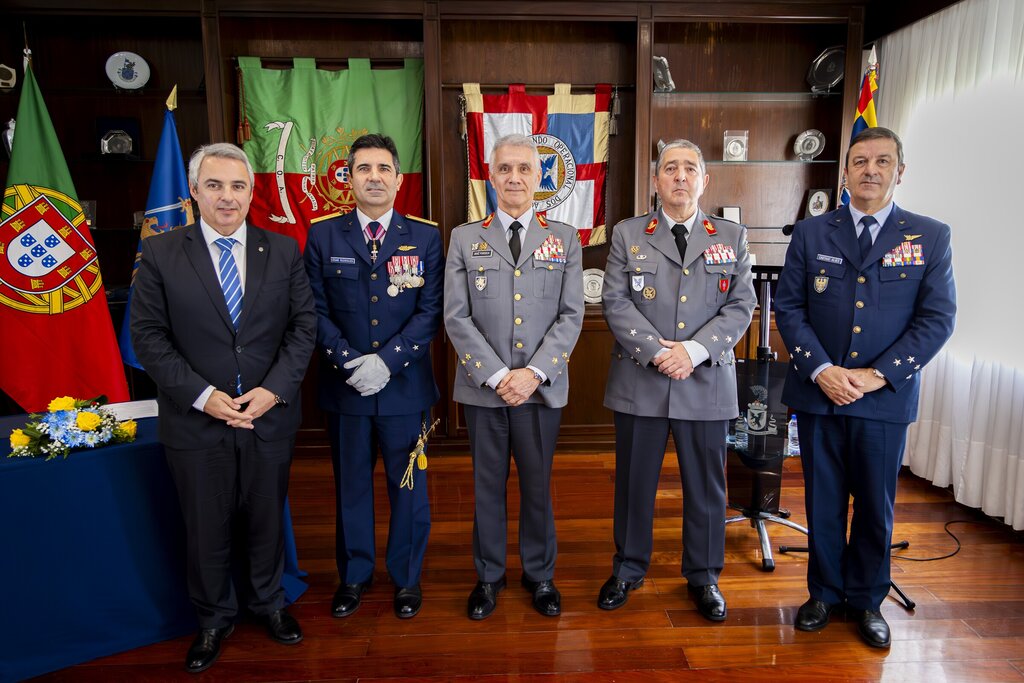 Pedro Nascimento Cabral com “plena confiança” no sucesso da missão do novo Comandante do COA