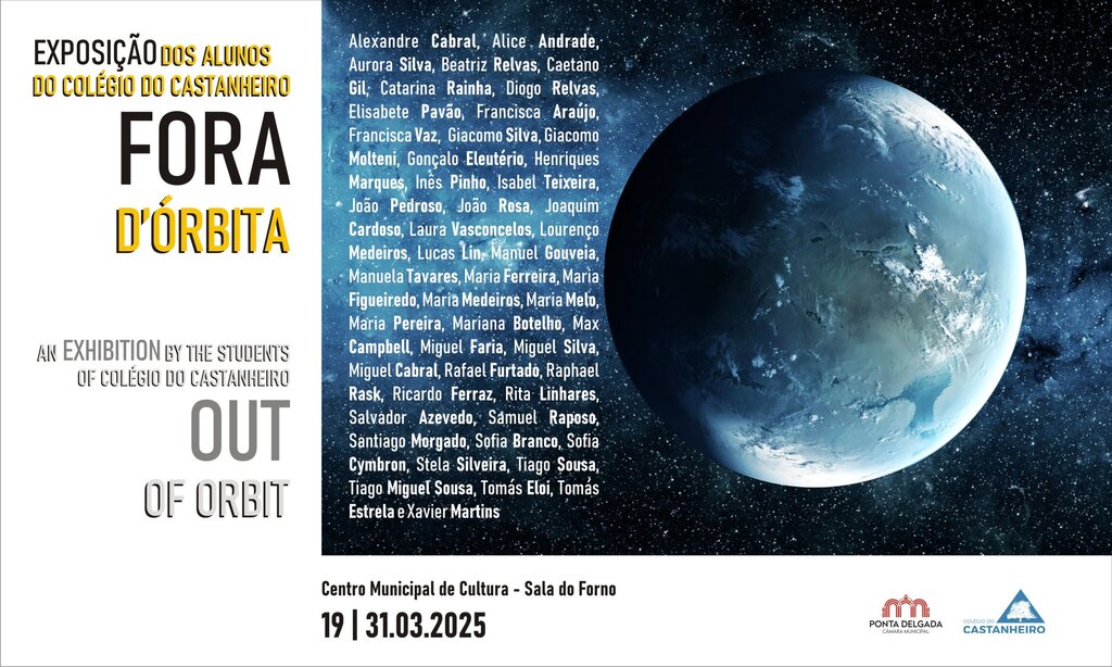 Exposição “Fora d’Órbita” no Centro Municipal de Cultura