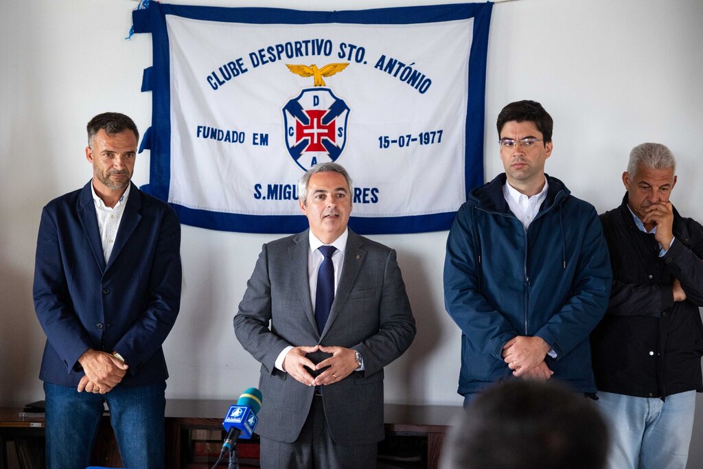 Pedro Nascimento Cabral lança primeira pedra da obra do Campo de Santo António