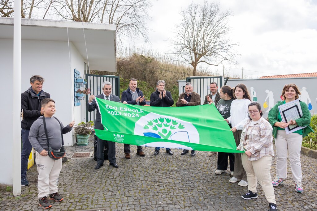 Ponta Delgada recebe certificado de Município Parceiro Eco-Escolas 2024