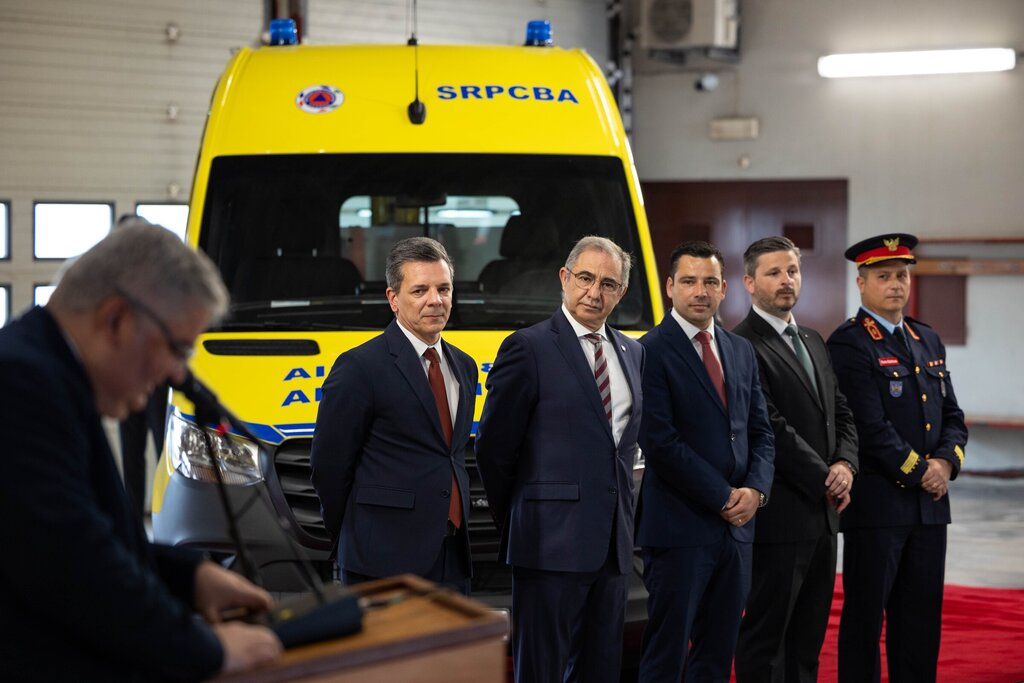 Pedro Furtado enaltece aposta governativa nos Bombeiros Voluntários de Ponta Delgada