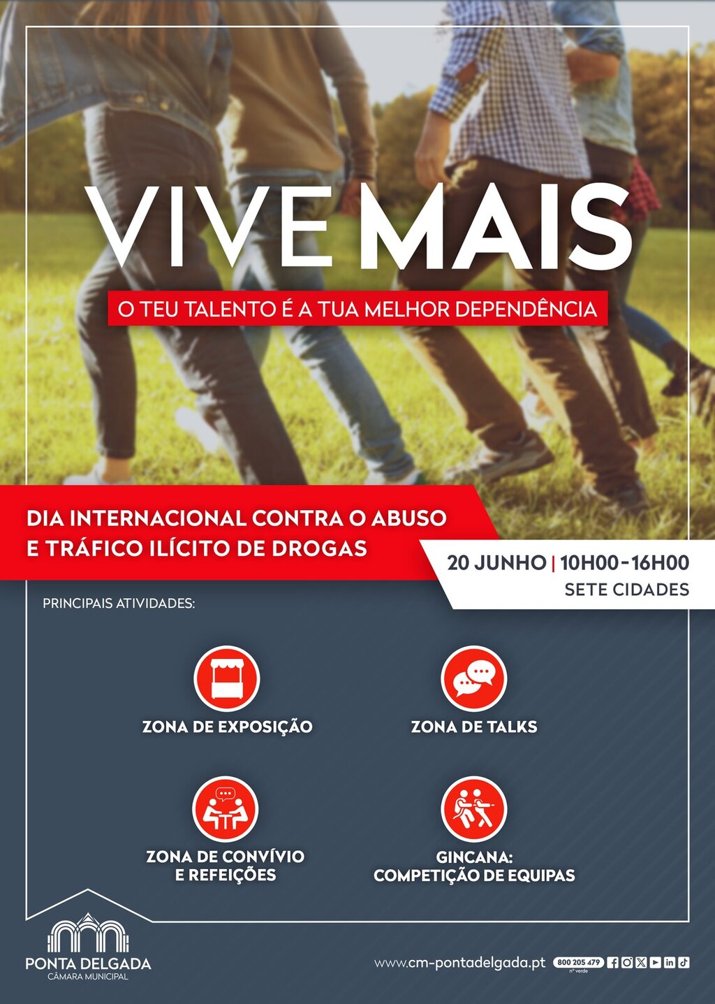 Câmara Municipal de Ponta Delgada promove gincana comunitária de promoção da saúde e bem-estar 