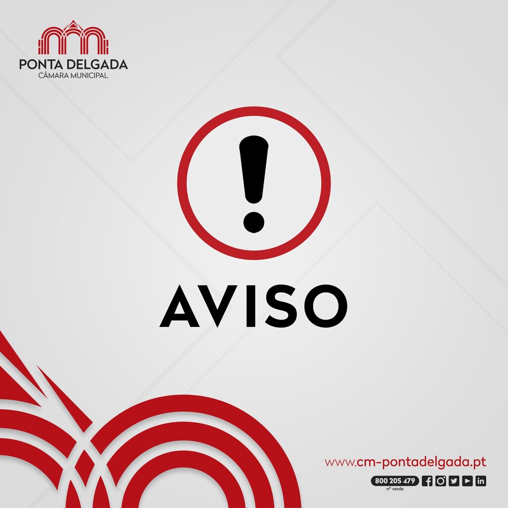 Câmara Municipal de Ponta Delgada alerta para tentativa de burla em nome do Centro de Recolha Ofi...