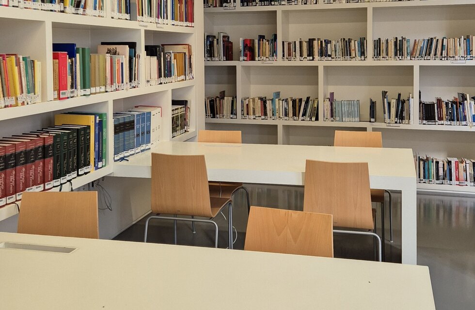 Sala leitura da biblioteca Municipal