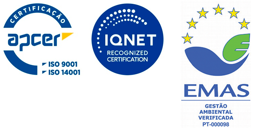 logos apcer iqnet emas